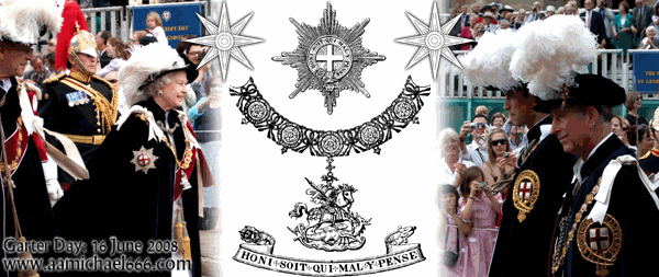 Order of the Garter---Garter Day June 16 2008---Star of Ishtar